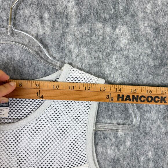 Simply Art by Dolcezza Sleeveless Sm Dress Artsy Watercolor Mesh Yoke Stretch - Picture 9 of 11